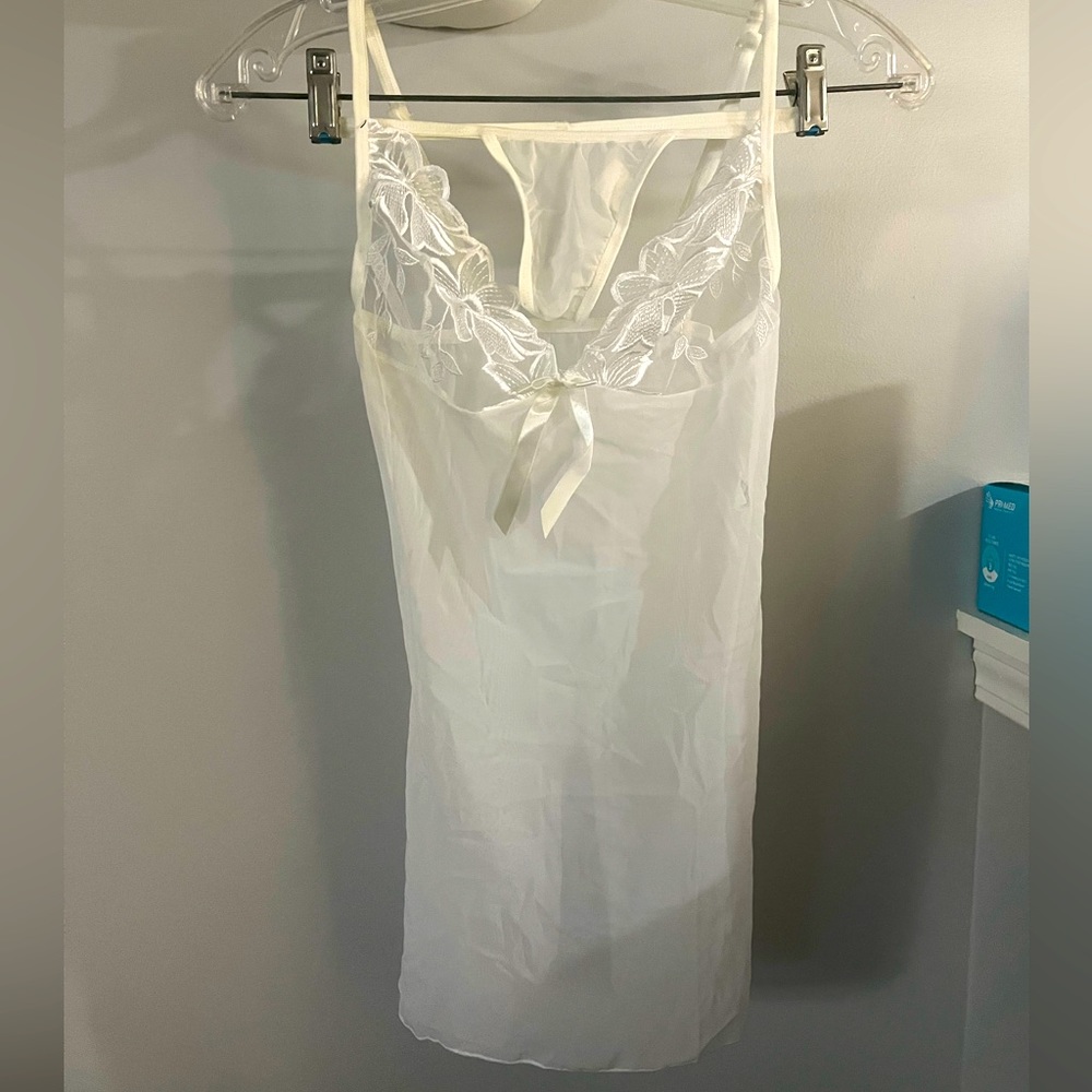 White Bridal Lingerie set Small